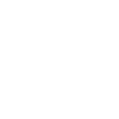 Police Badge Star Logo #ffffff