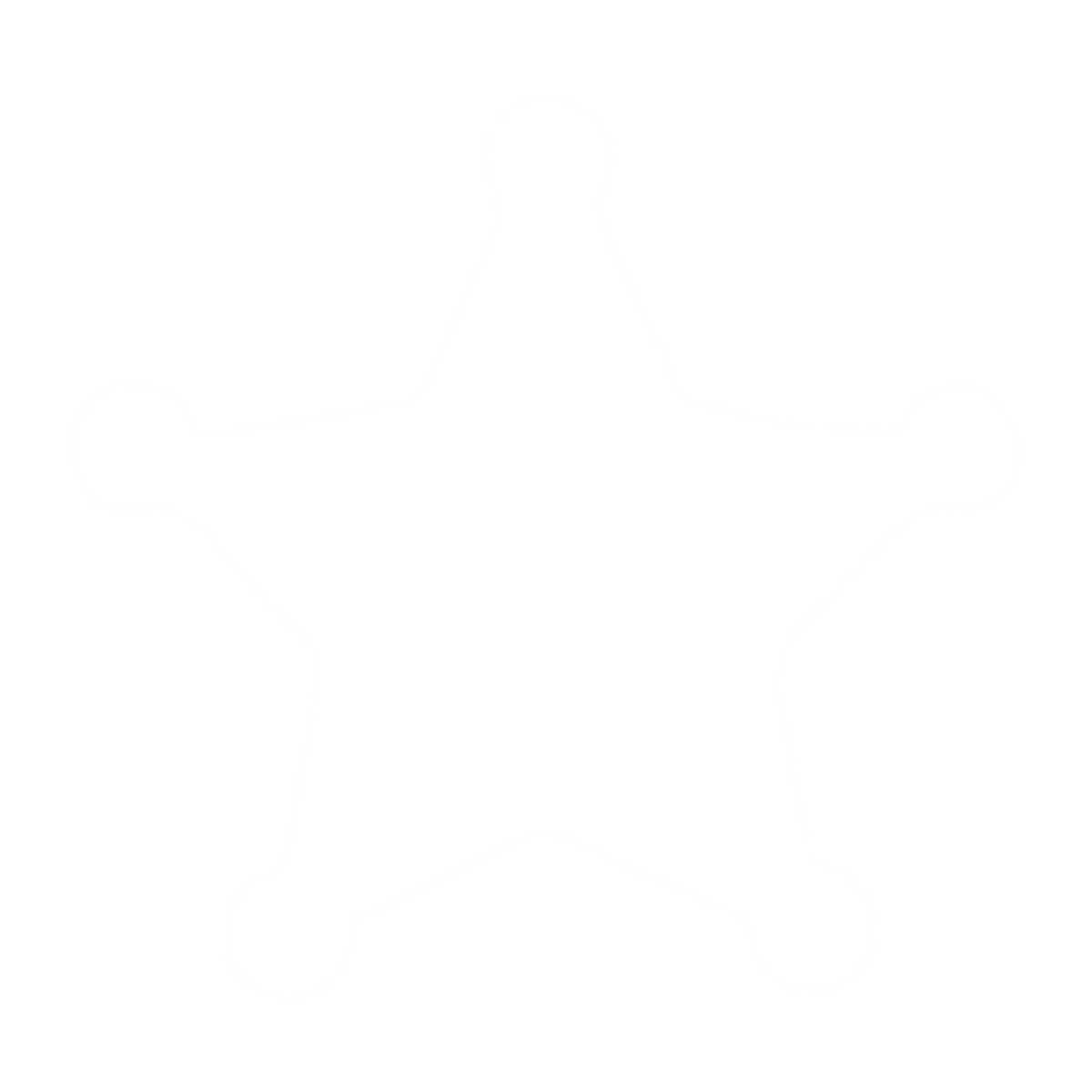 Sheriff Star Badge Logo #ffffff