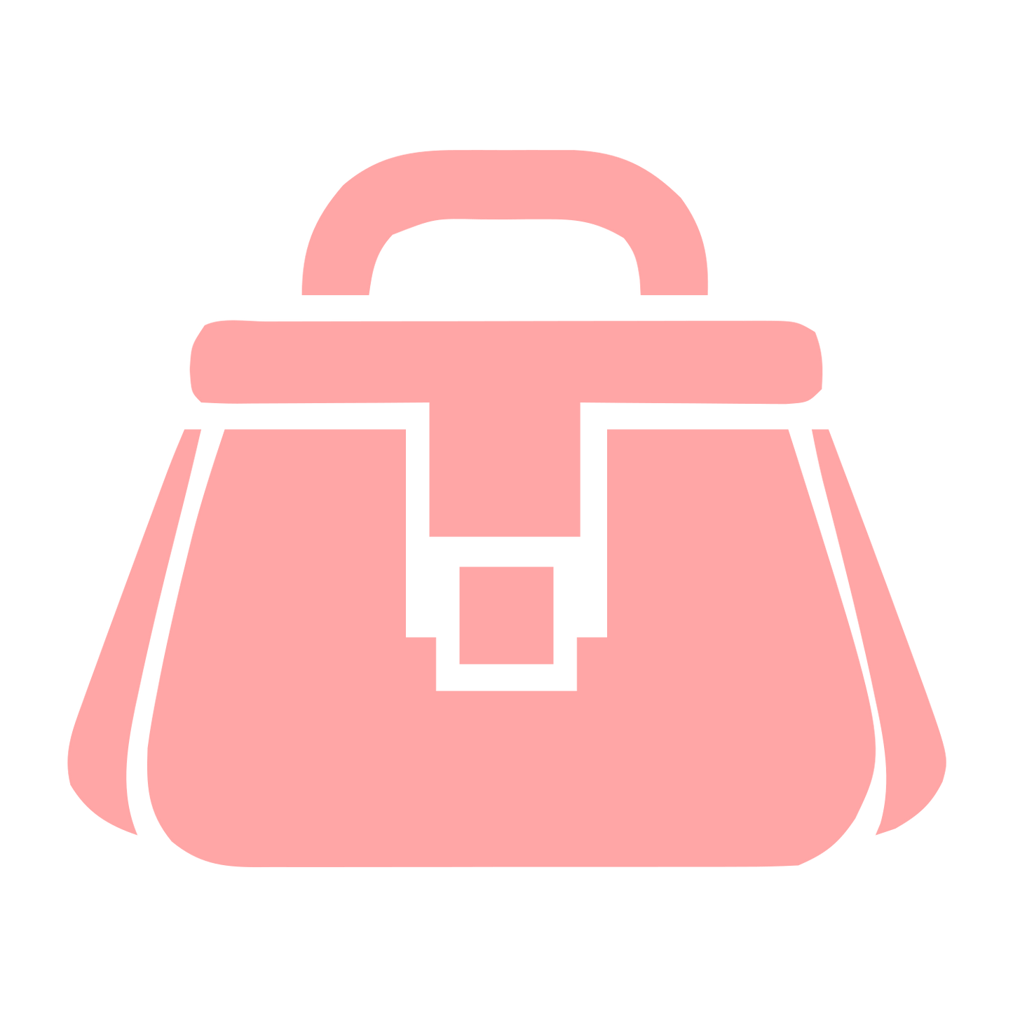 Doctor Bag Silhouette Logo #ffa6a6