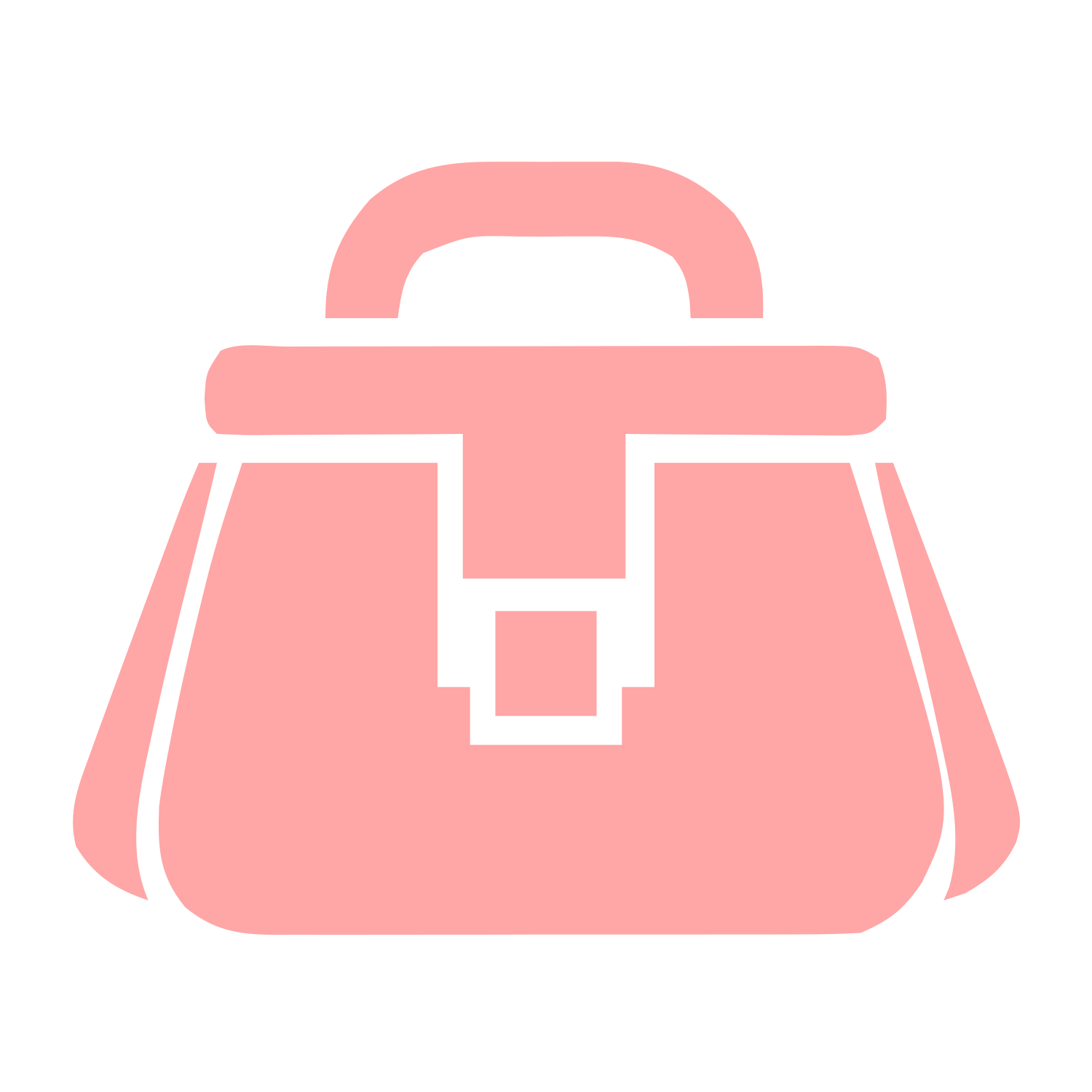 Doctor Bag Silhouette Logo #ffa6a6