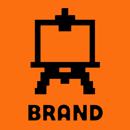 Pixel Art Easel Logo preview