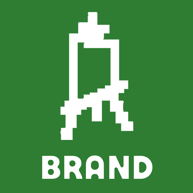 Pixel Art Easel Logo preview