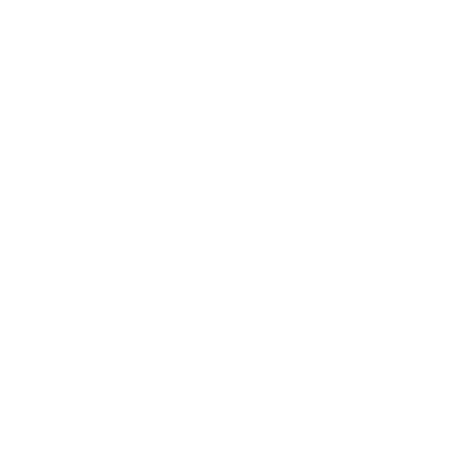 Arch Bridge Stamp Logo #ffffff