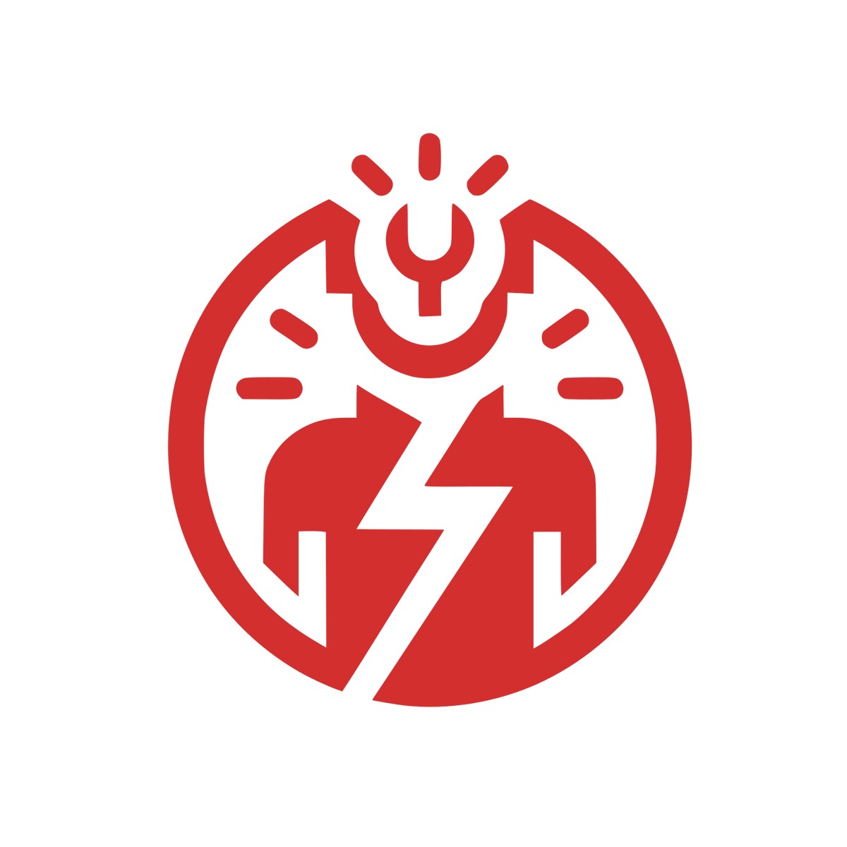 Energy Services Logo #D32F2F