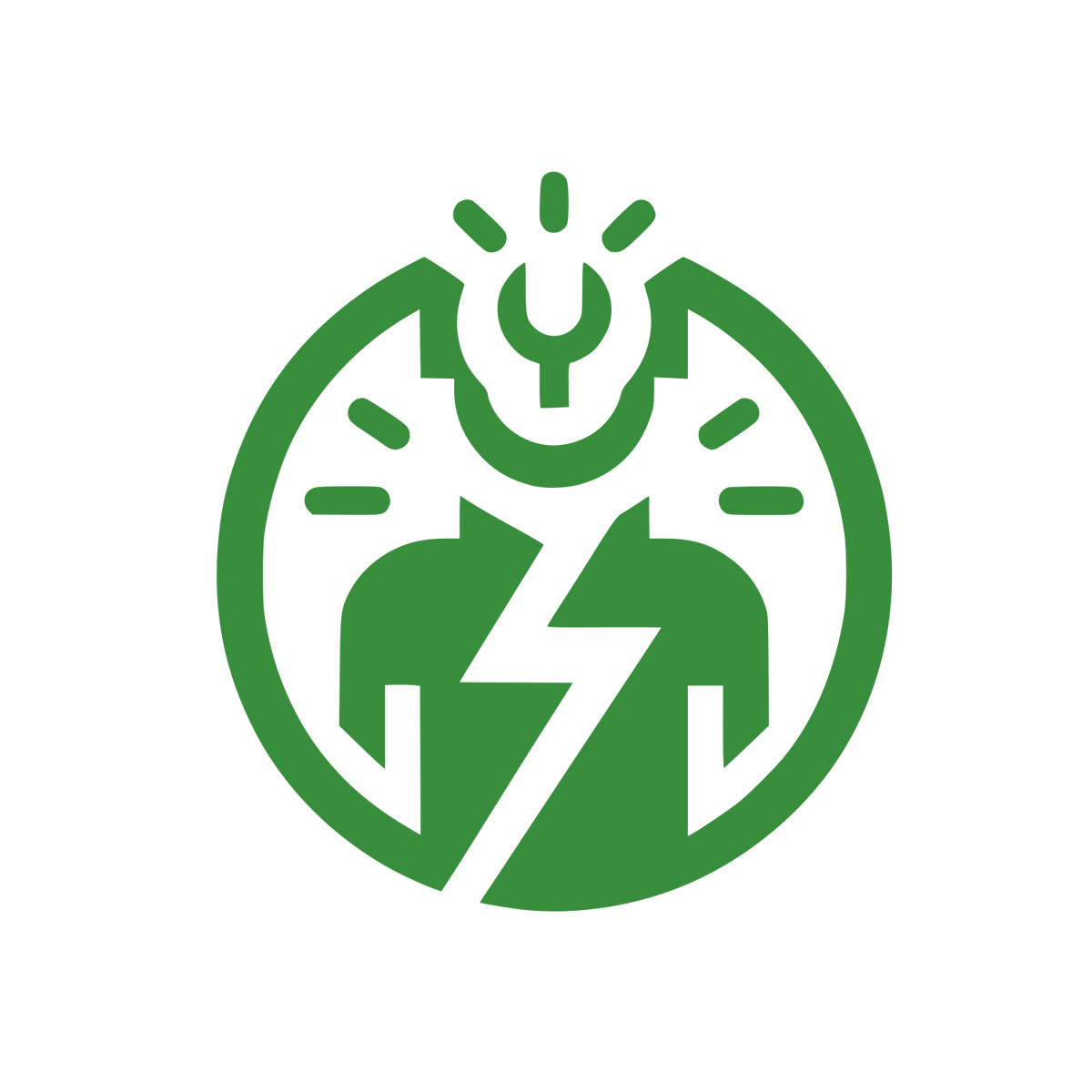 Energy Services Logo #388E3C