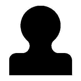 Silhouette Person Stamp Logo