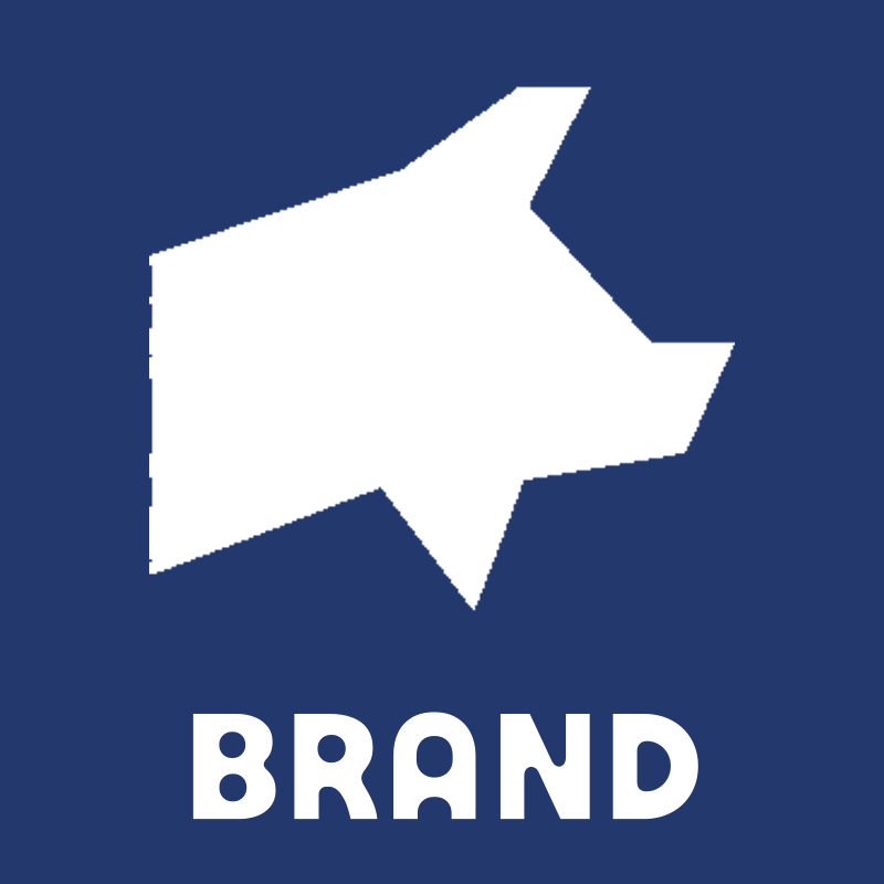 Geometric Pig Head Logo preview