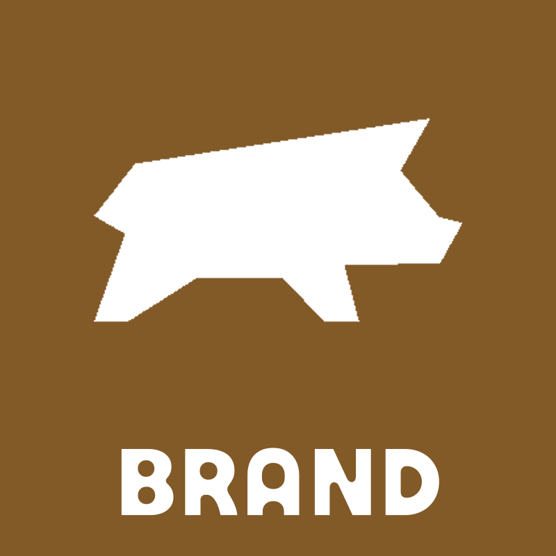 Geometric Pig Logo preview