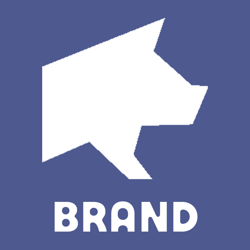 Geometric Pig Logo preview