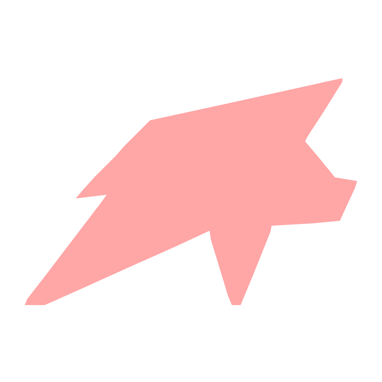 Angular Pig Logo #ffa6a6