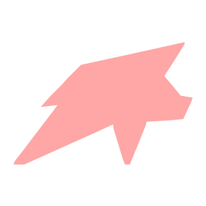 Angular Pig Logo #ffa6a6