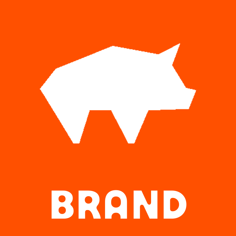 Geometric Pig Logo preview