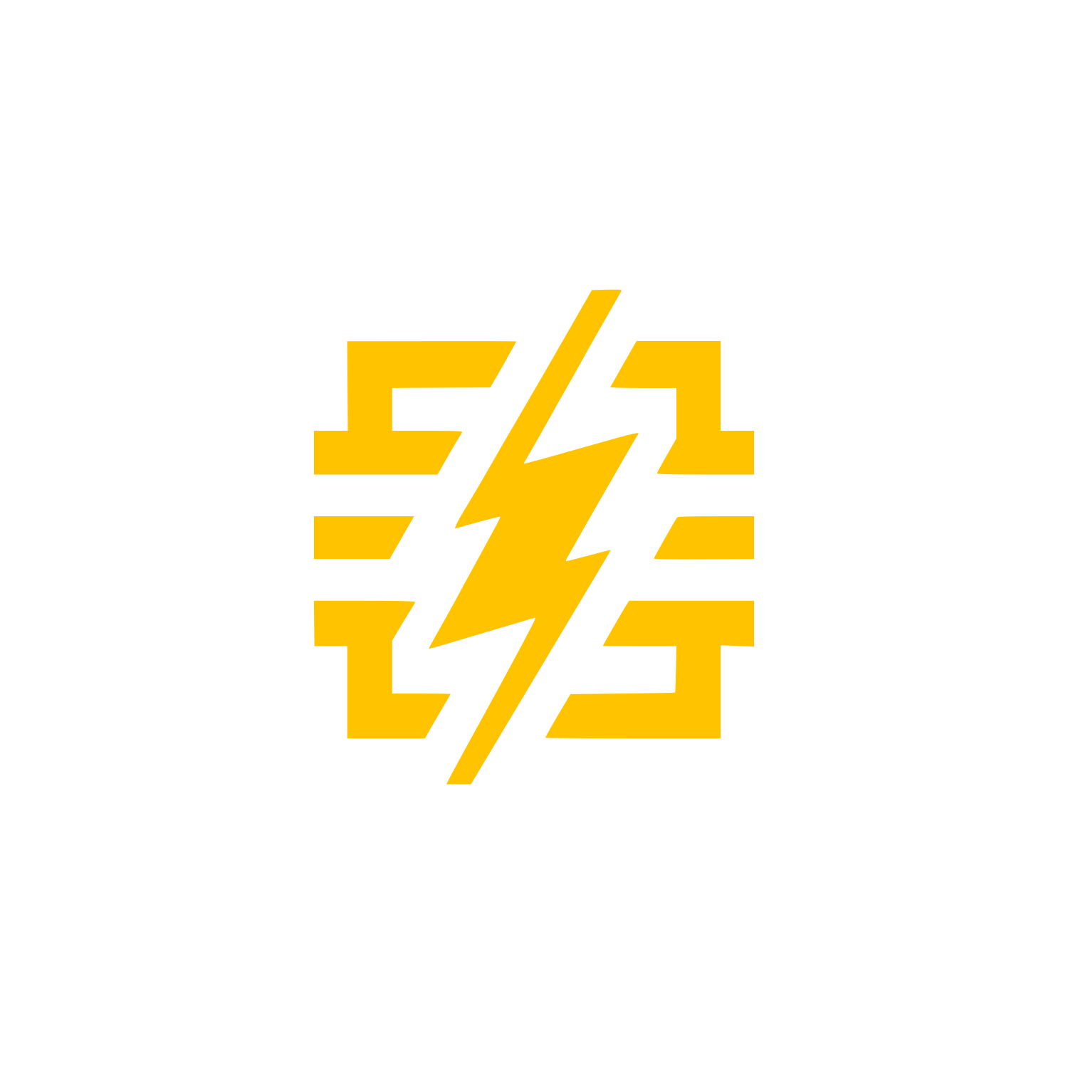 Energy Flash Logo #FFC300