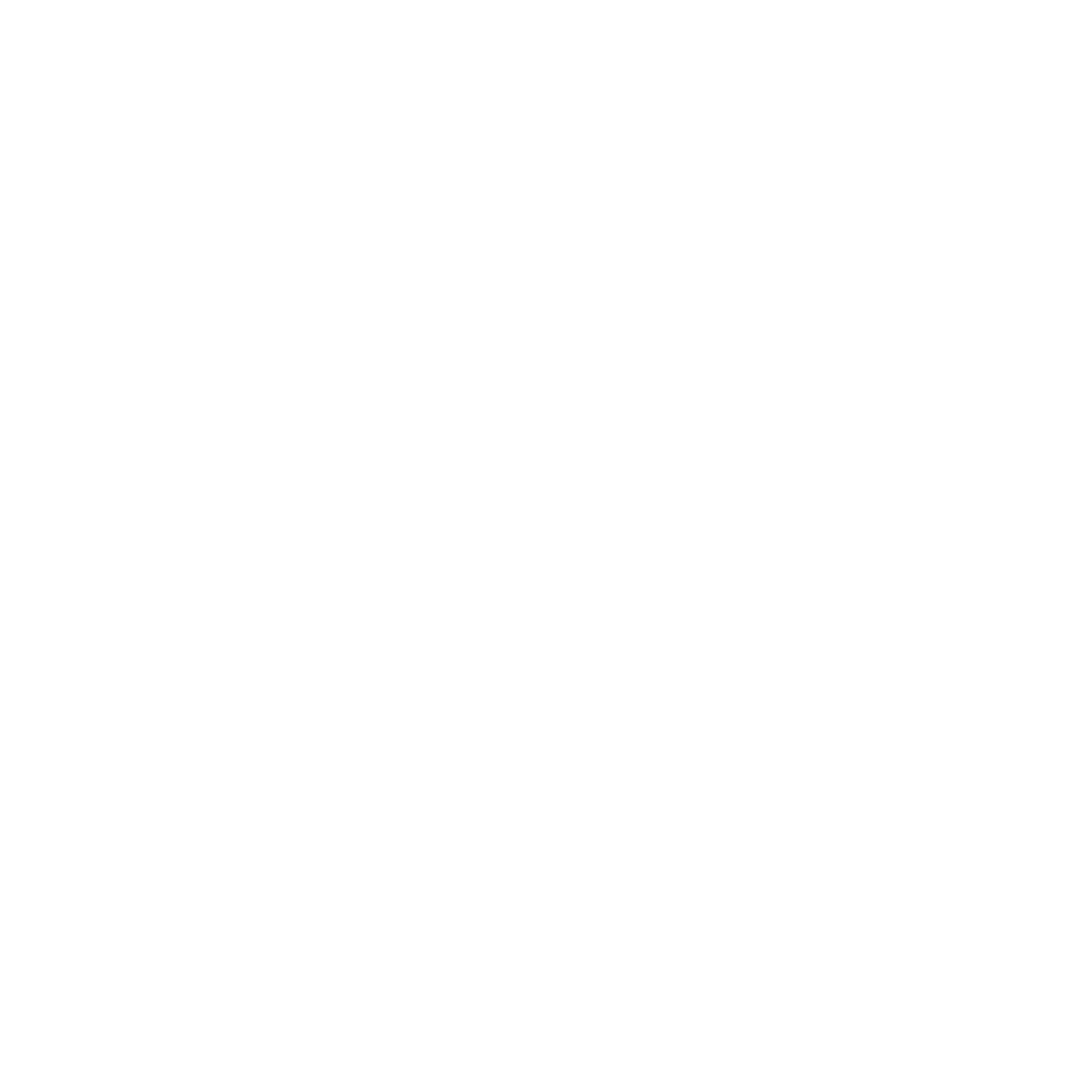 Squirrel Negative Space Logo #ffffff
