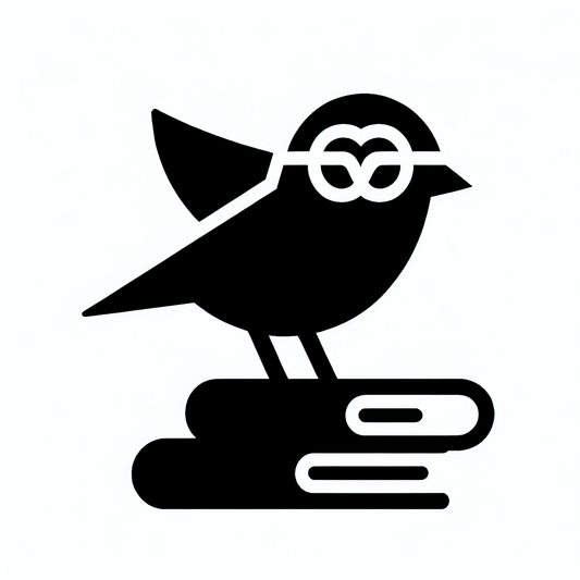 Bird with Glasses Logo