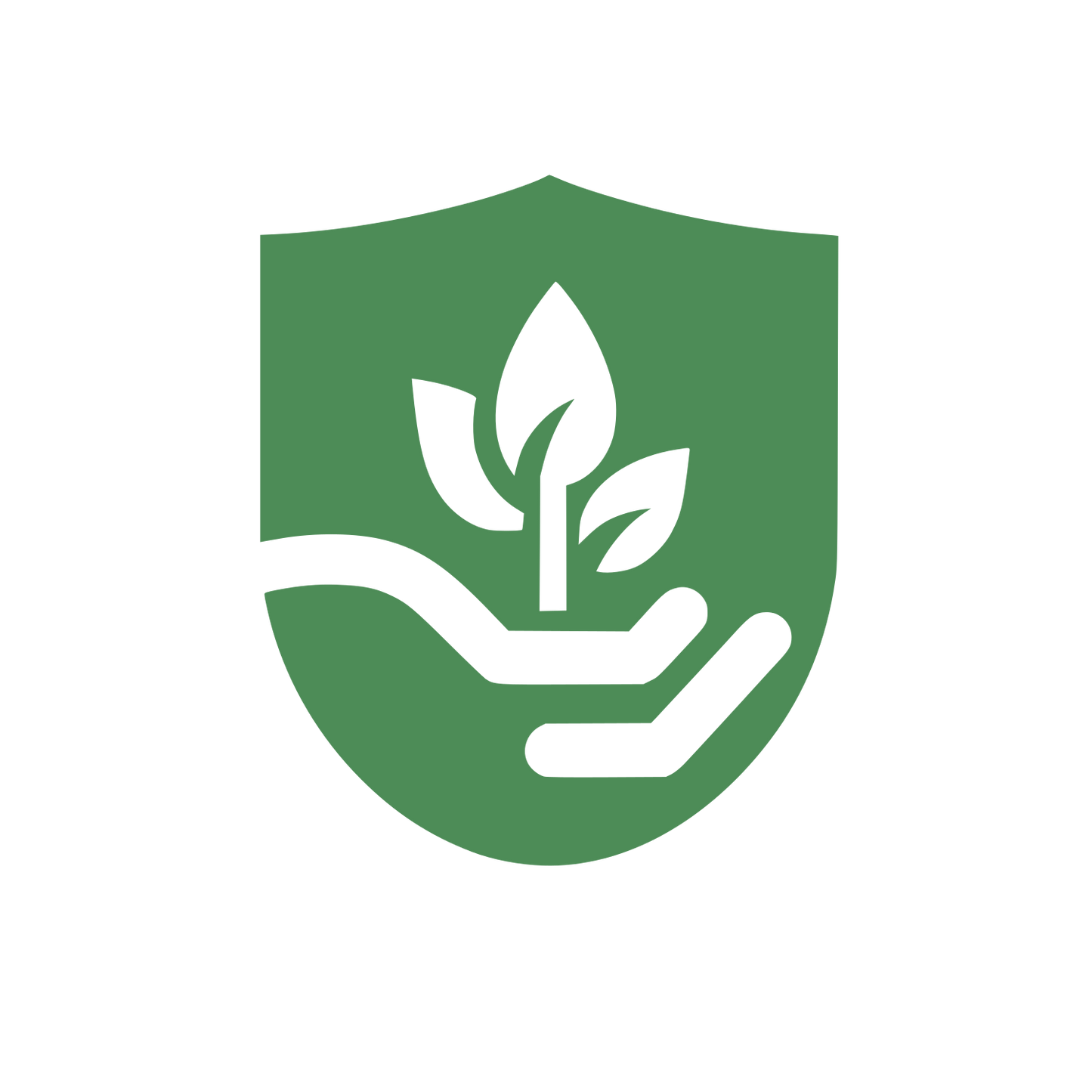 Eco-Friendly Shield Logo #4D8C57