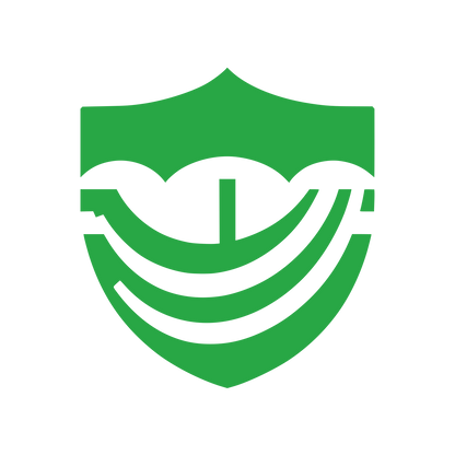 Shield Wave Logo #28a745