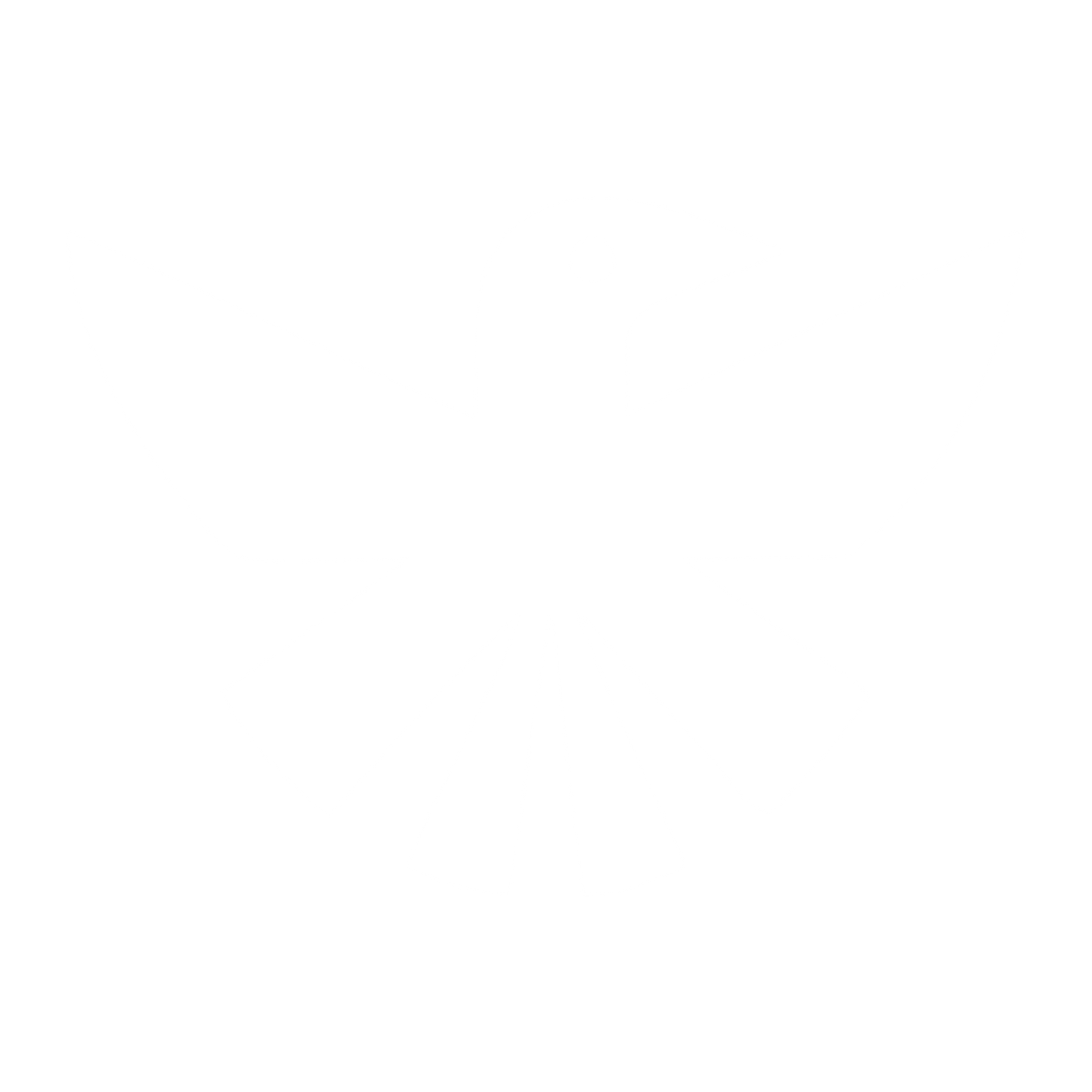 Geometric Crow Logo #ffffff