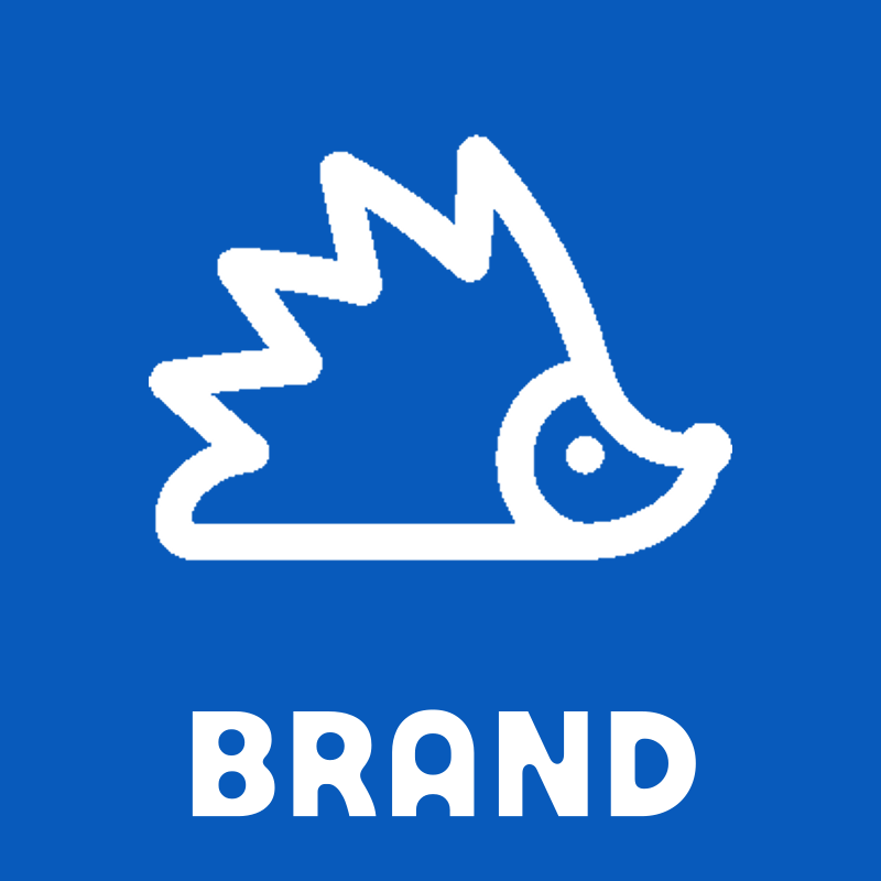 Monoline Hedgehog Logo preview