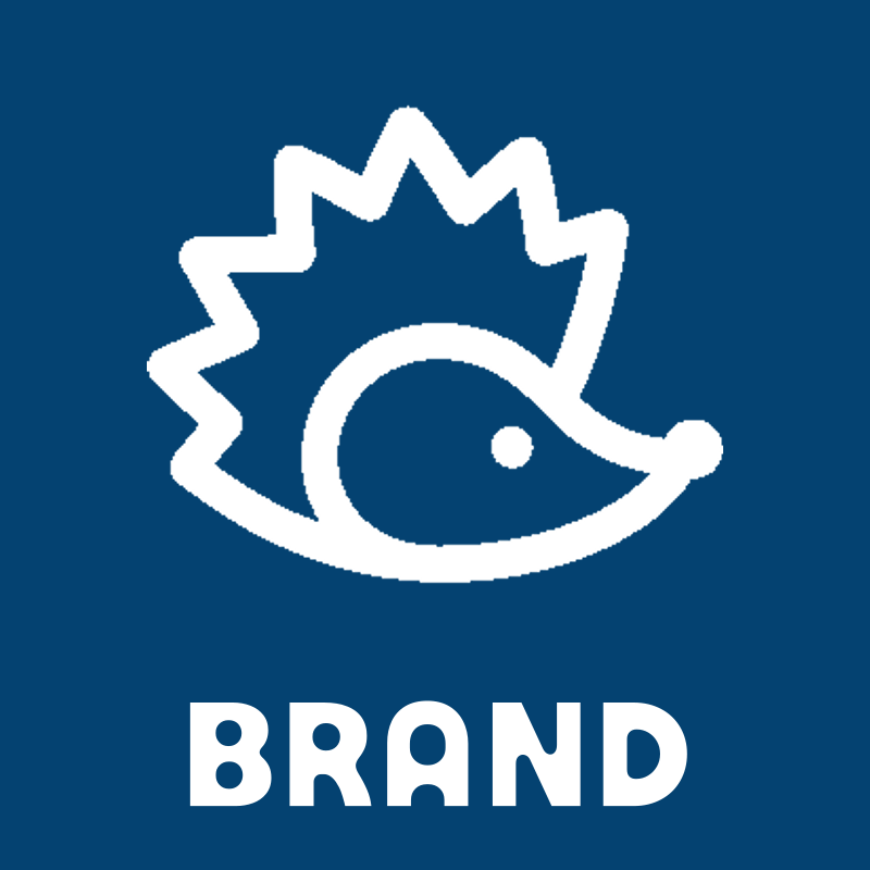 Monoline Hedgehog Logo preview