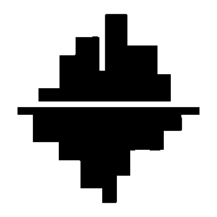 Pixel Iceberg Logo