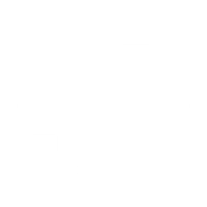 Pixel Iceberg Logo #ffffff