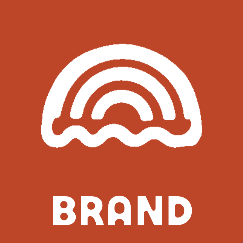 Hand-Drawn Rainbow Wave Logo preview