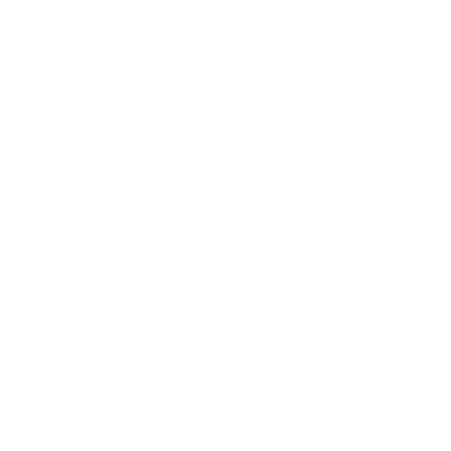 Hand-Drawn Sunshine Rainbow Logo #ffffff