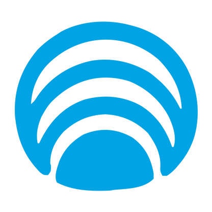Concentric Arches Rainbow Logo #00a3e4