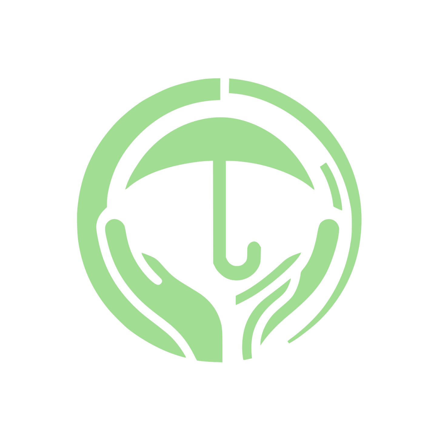 Hands Logo #A1DE93