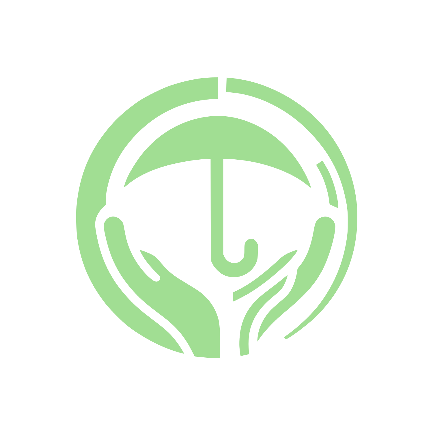 Hands Logo #A1DE93