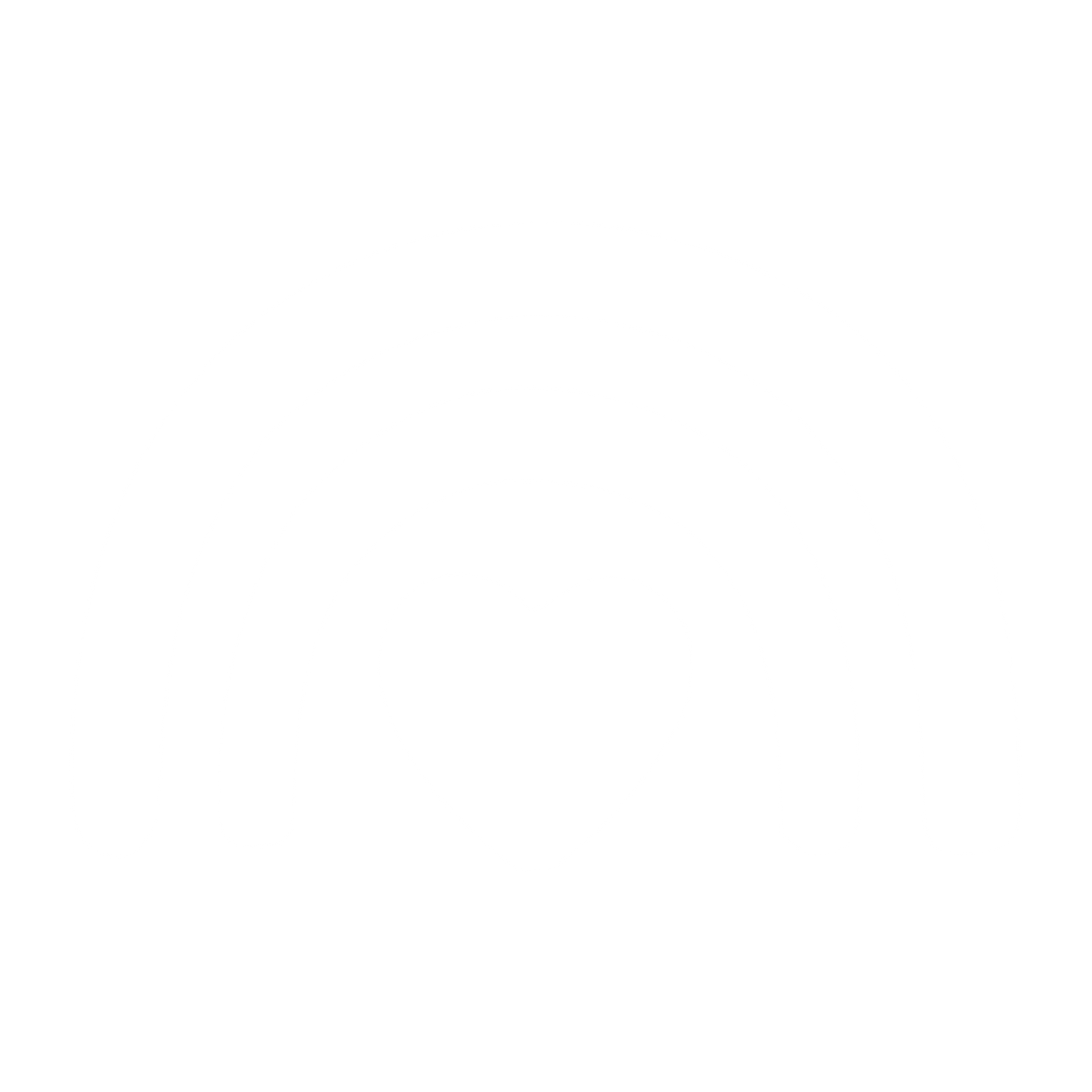 Rainbow Heart Logo #ffffff