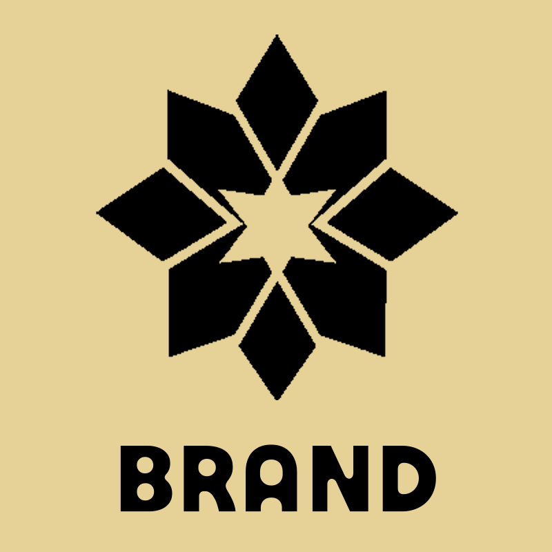 Layered Snowflake Star Logo preview