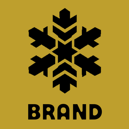 Geometric Snowflake Logo preview
