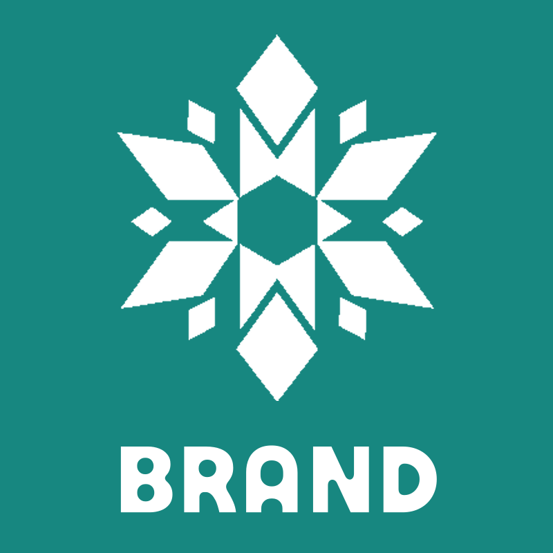 Geometric Snowflake Crystal Logo preview