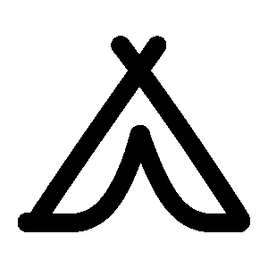 Monoline Tent Logo