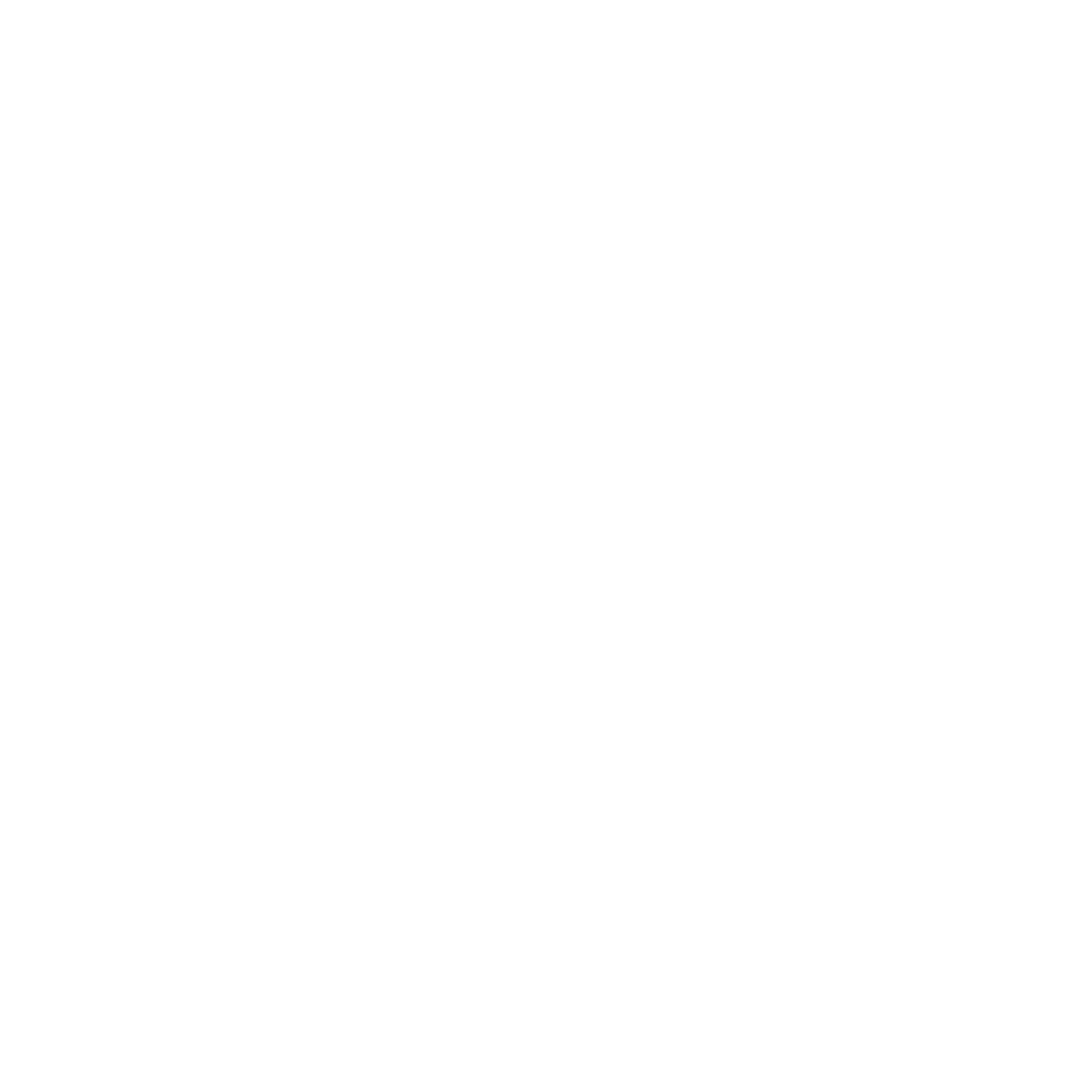 Monoline Arch Tunnel Logo #ffffff