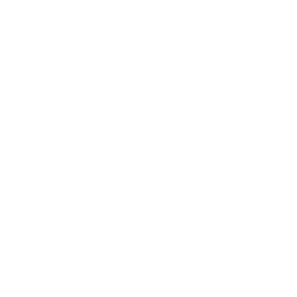 Monoline Tent Logo #ffffff