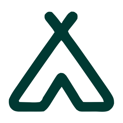 Monoline Tent Logo #003932