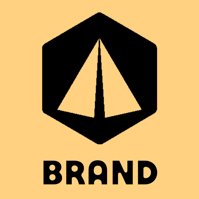 Pyramid Hexagon Negative Space Logo preview