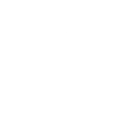 Pyramid Striped Circle Logo #ffffff