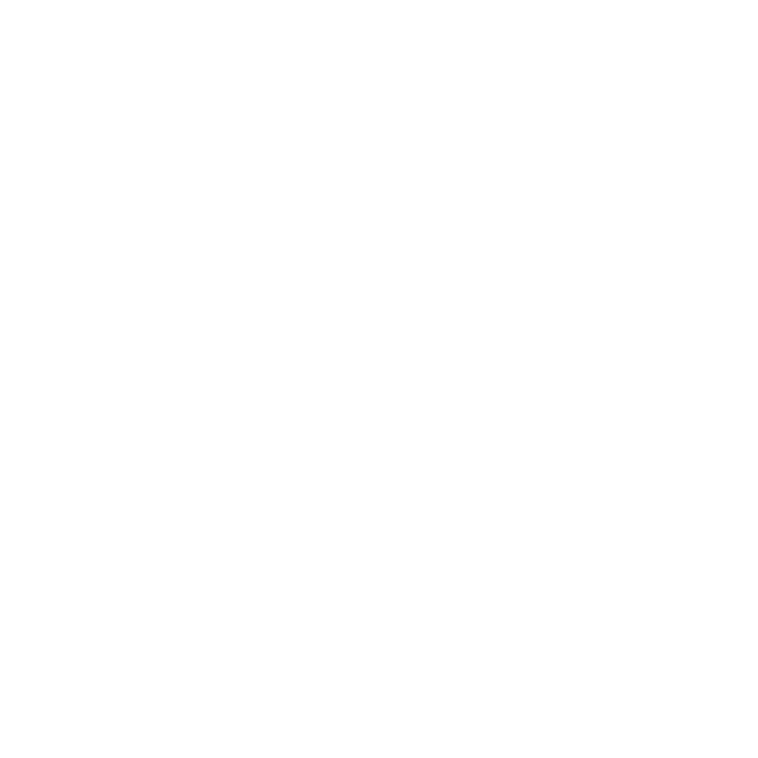 Hexagon Pyramid Negative Space Logo #ffffff