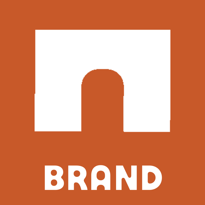 Brutalist Arch Gateway Logo preview