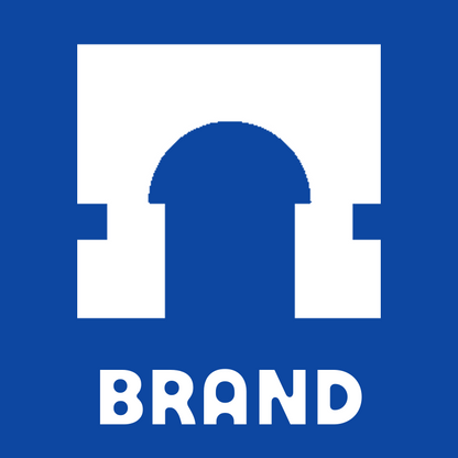 Brutalist Arch Gateway Logo preview