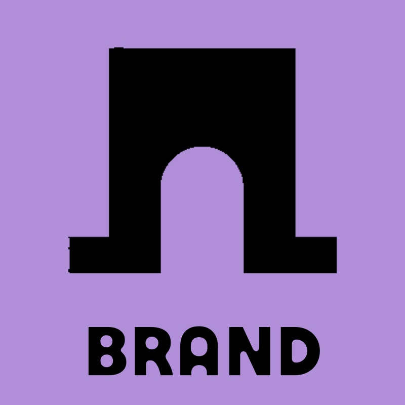Brutalist Arch Gateway Logo preview