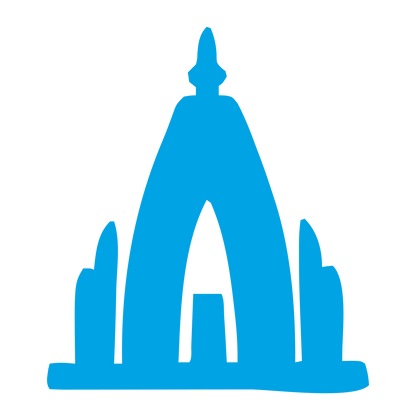Temple Arch Spire Logo #00a3e4
