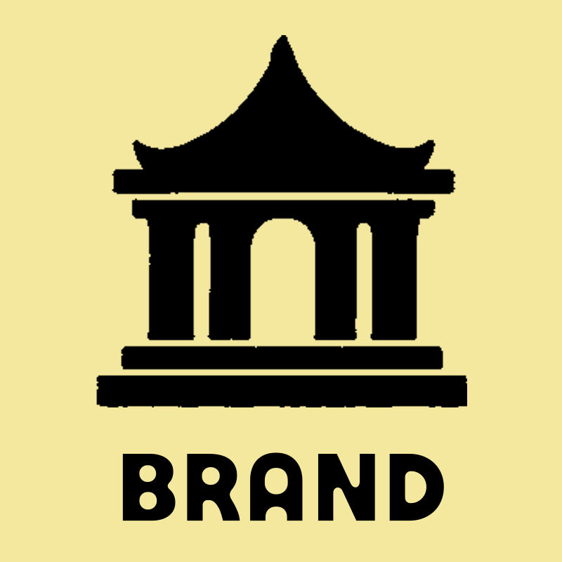 Asian Temple Pagoda Logo preview