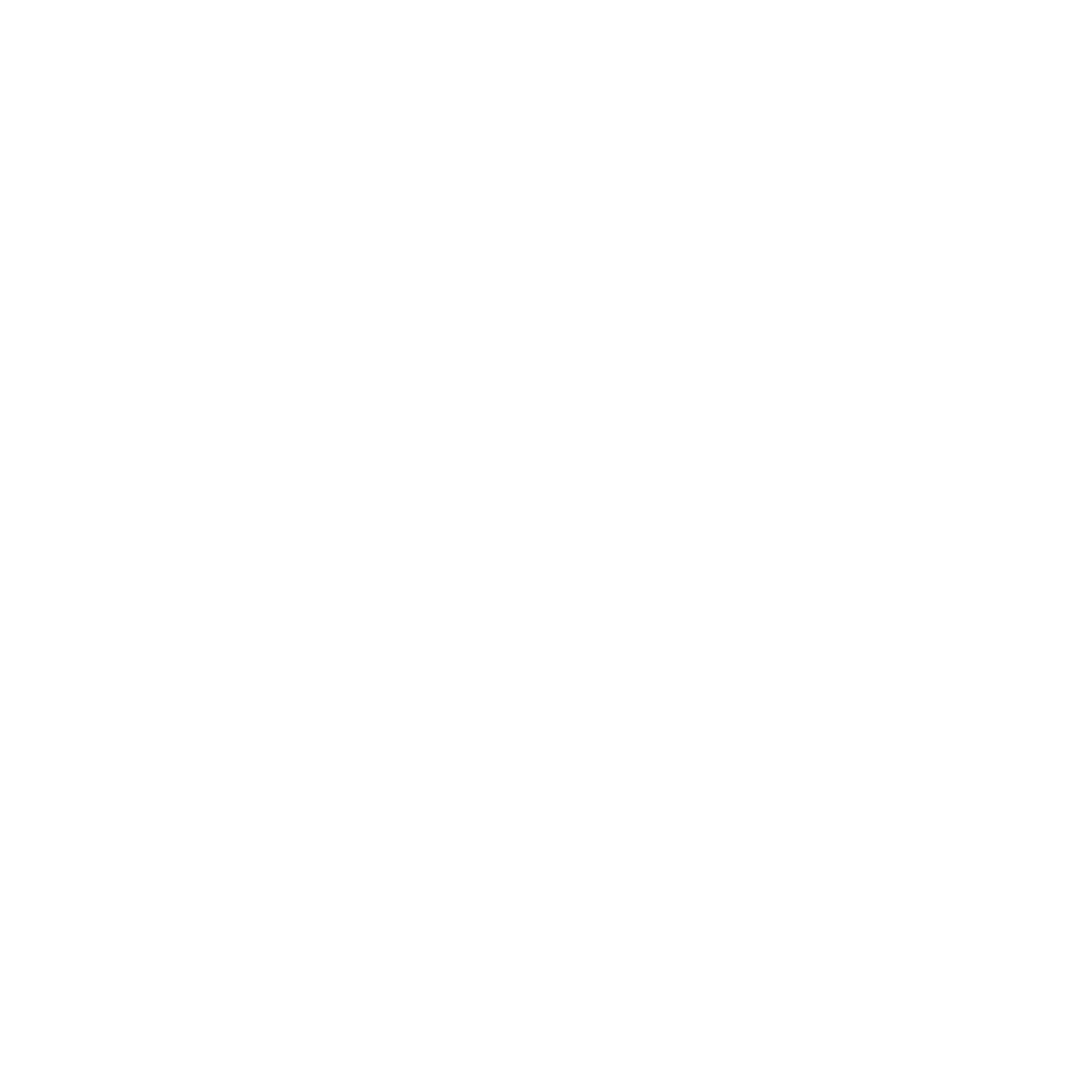 Pine Tree Cabin Logo #ffffff