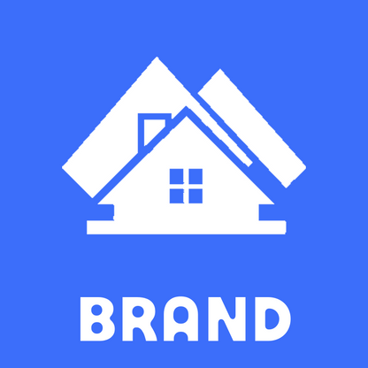 Layered Overlap House Logo preview