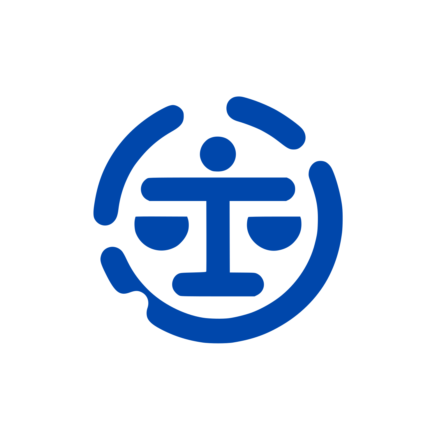 Balance Logo #0047AB